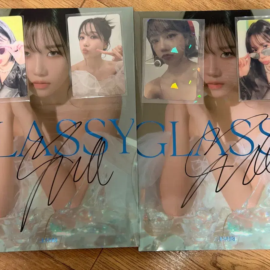 아이즈원 조유리 글래시 싸인앨범 포카 양도 처분