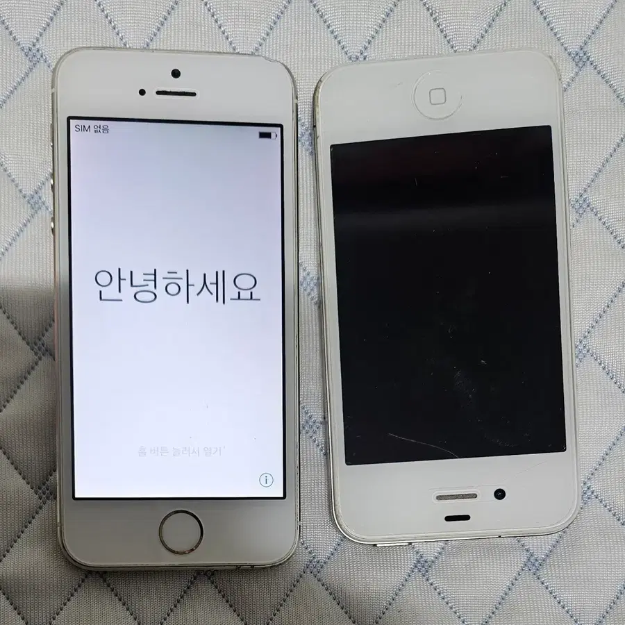 애플 아이폰 5S 화이트 / 아이폰 4S 화이트