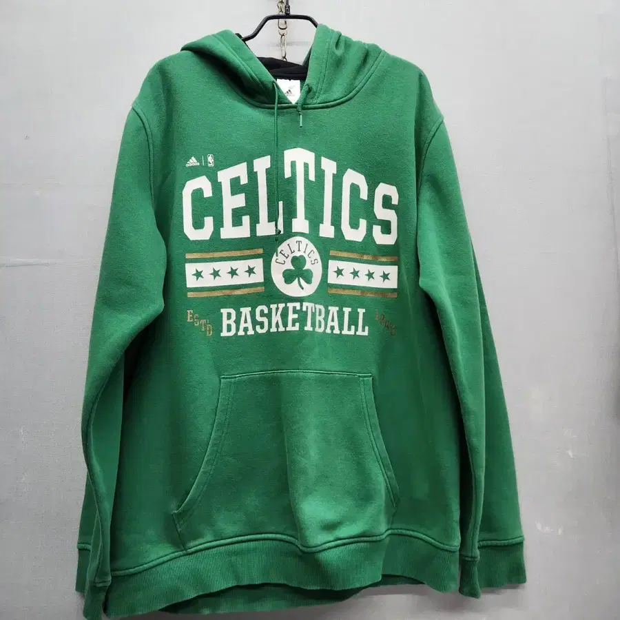 아디다스 x NBA 보스턴셀틱스 빅로고 후드티 110(XL)