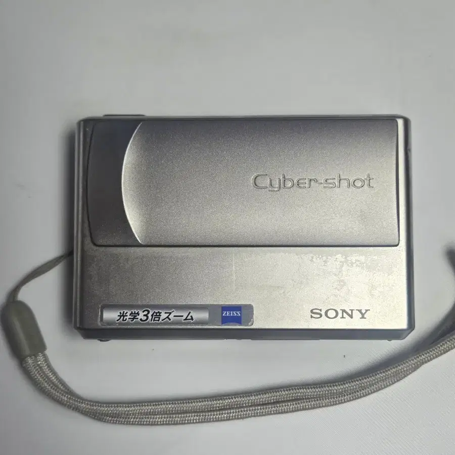 [정상작동] 빈티지 디카 소니 사이버샷 DSC-T1 실버 (정품배터리+128MB 메모리 포함)