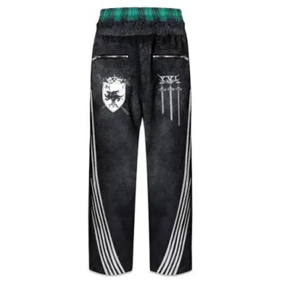 코지월드와이드 COZYWORLDWIDE Royal Knight Club Waxed Track Pants