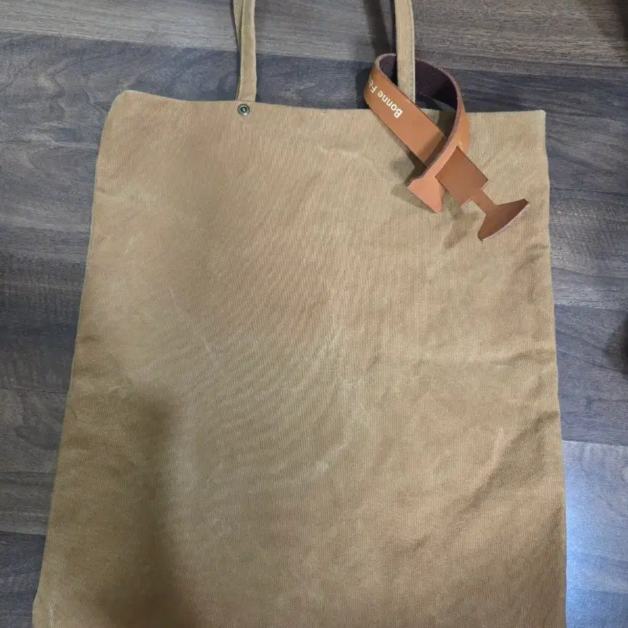 본느페 토트백 베이지