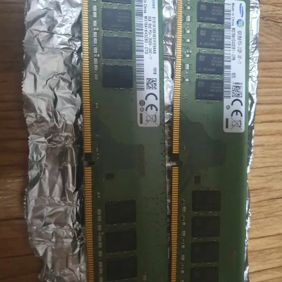 삼성 램 ddr4 2666v 8gb 1개