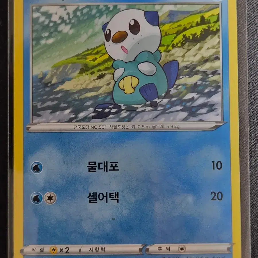 포켓몬 카드 수댕이 s4 020/100