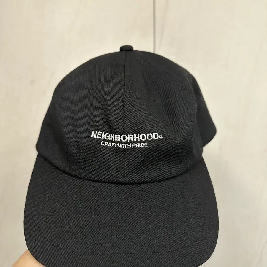 21 네이버후드 DAD 캡 블랙