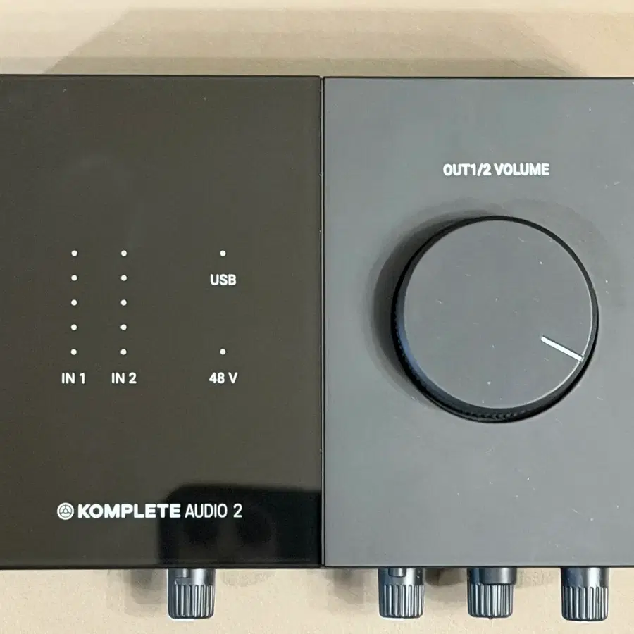 NI KOMPLETE AUDIO 2 오디오 인터페이스 미사용 풀박스