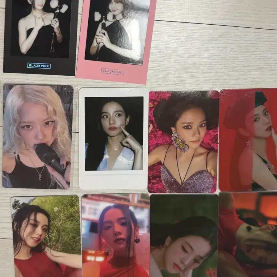 블랙핑크 포토카드 일괄