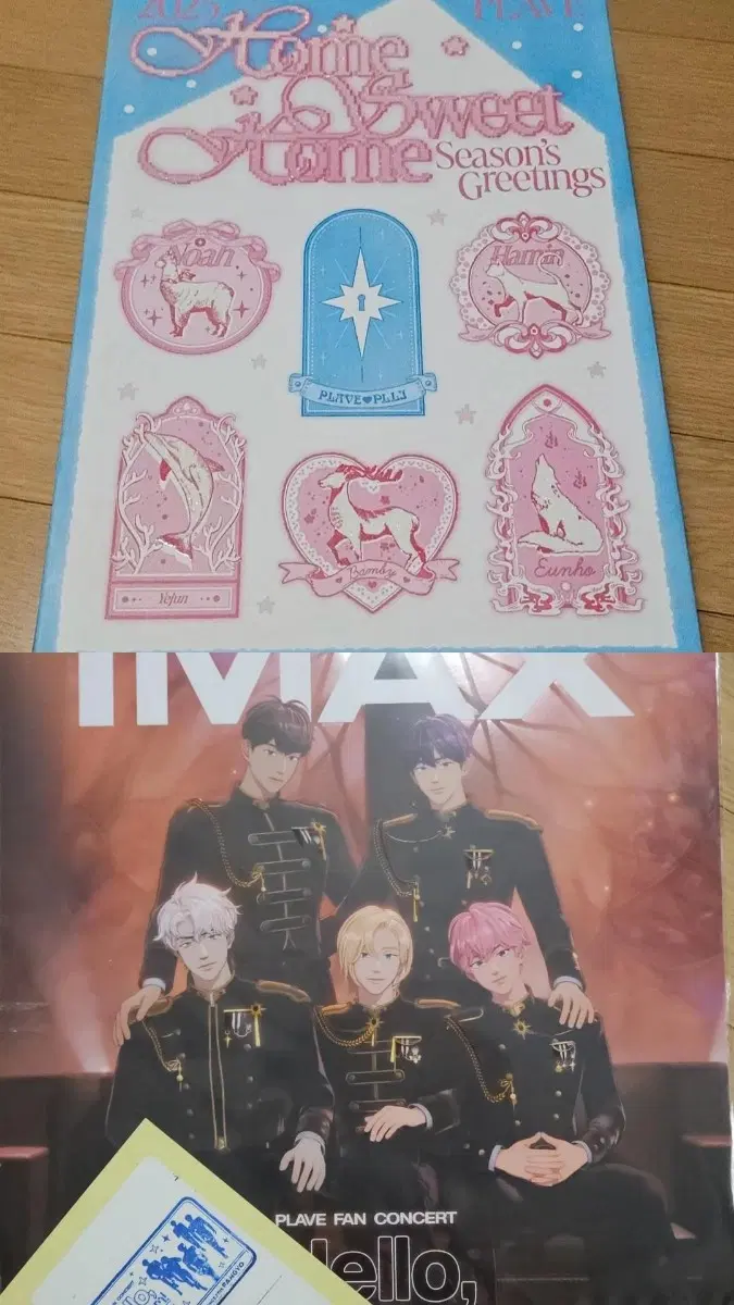 PLAVE 2025 Season's Greetings & IMAX Encore Concert Poster