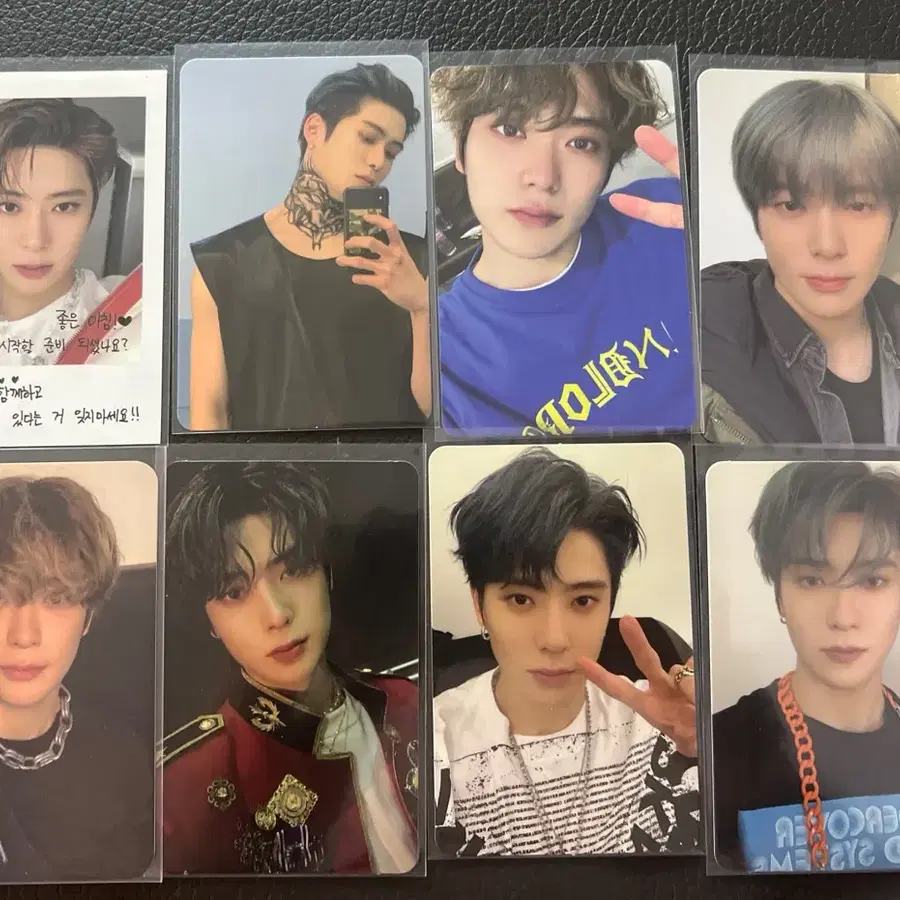 NCT 127 재현 포카 일괄 네오시티 보이스키링 네오존 문신