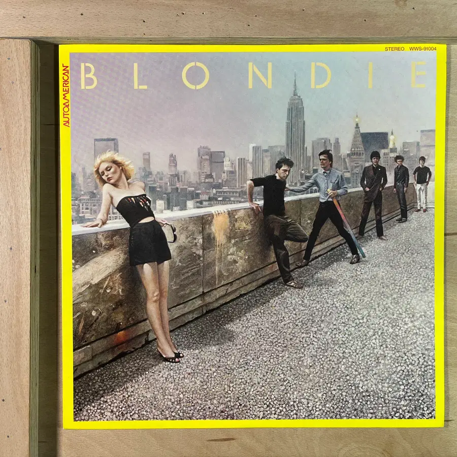 Blondie AutoAmerican 일본 1980년 LP