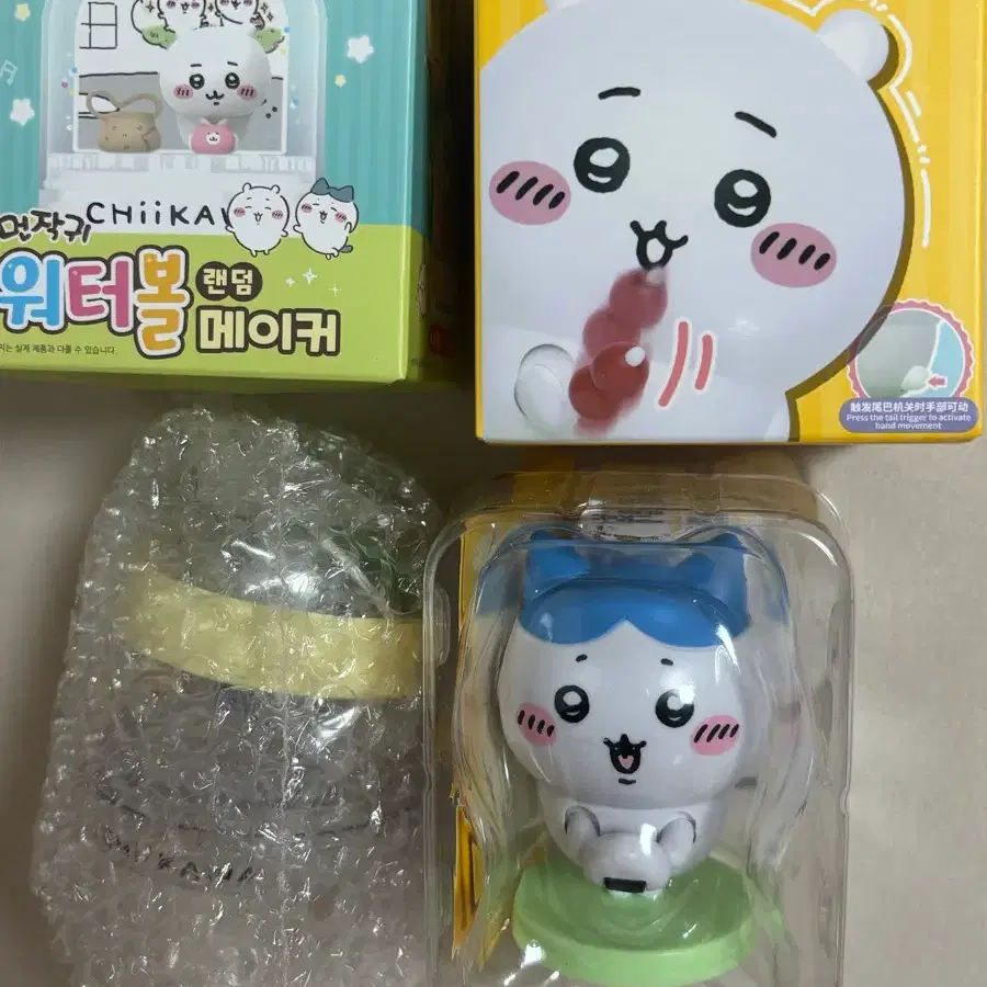 먼작귀 치이카와 하치와레 런치타임 워터볼 메이커 피규어 우사기