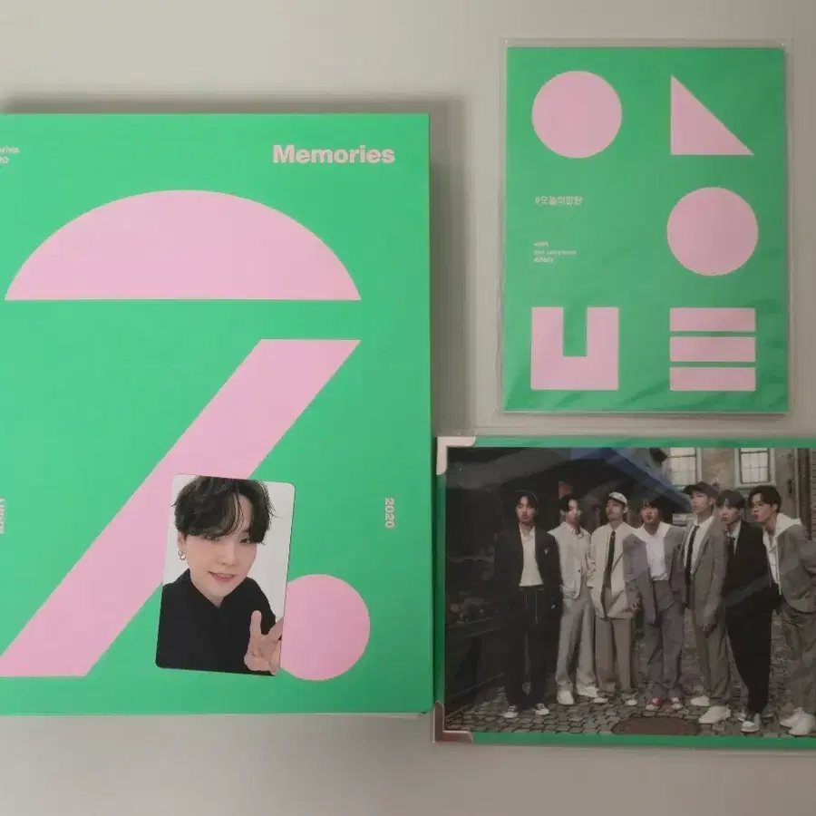 방탄소년단 BTS 윤기 Suga 2020 메모리즈 Memories DVD