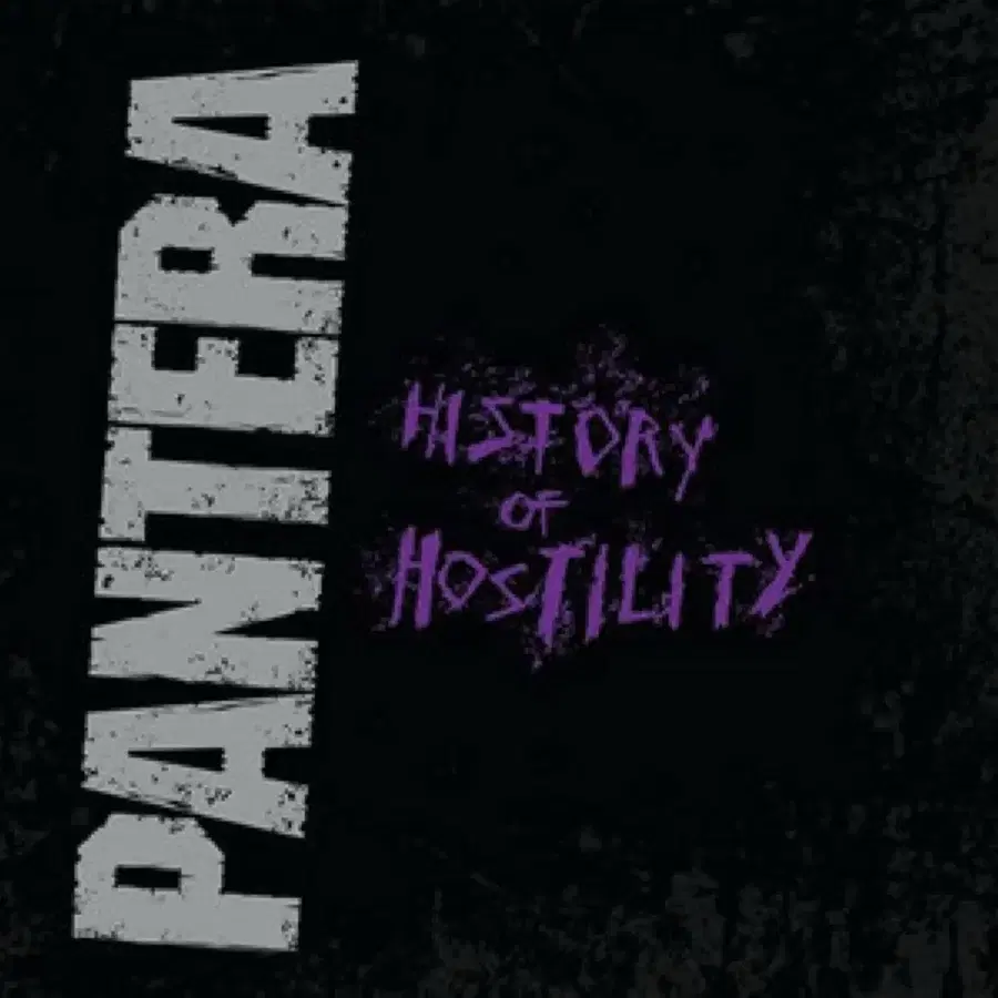 판테라 History Of Hostility 앨범 시디 CD