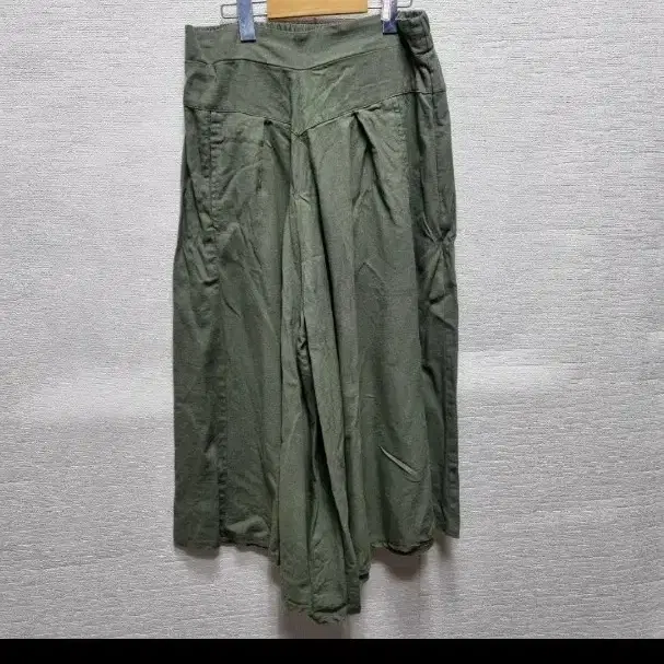 z074 밴딩 와이드 팬츠