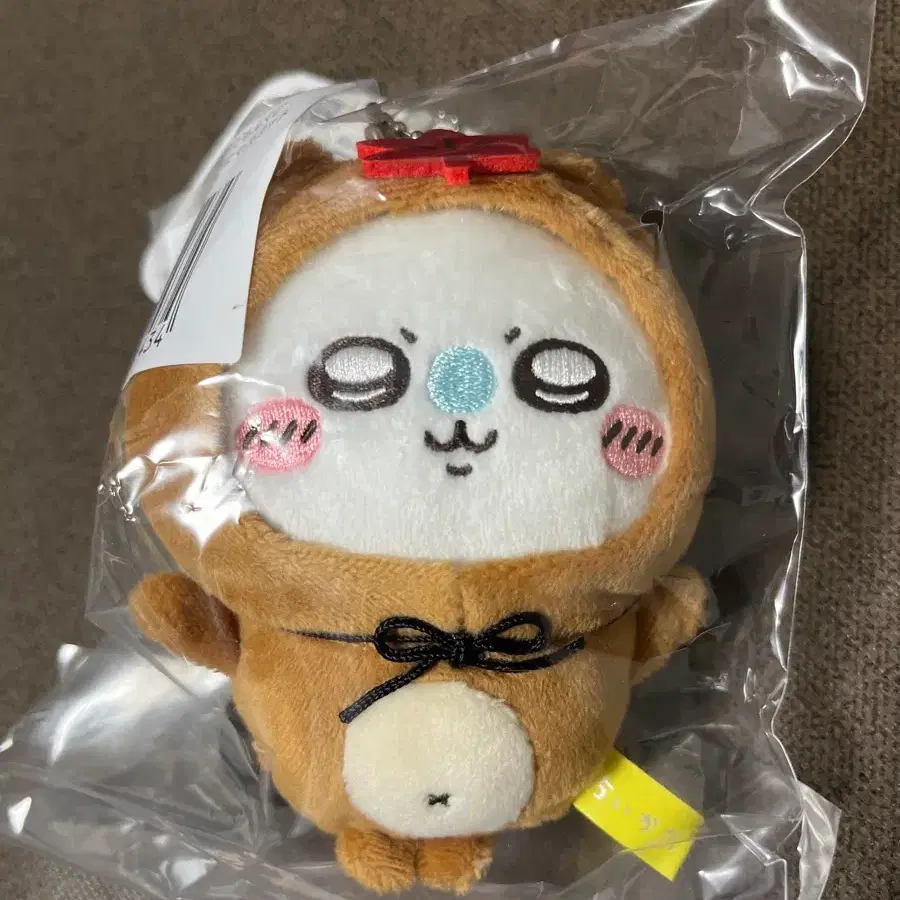 치이카와 너구리 쿠지 모몽가 마스코트 키링