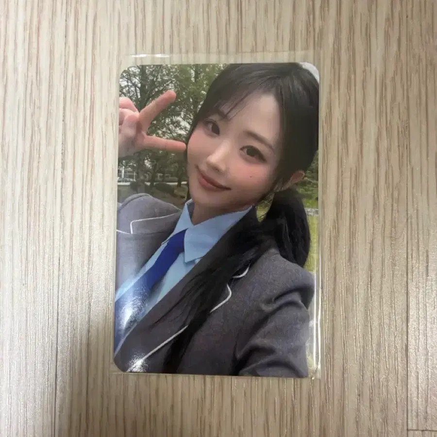 QWER 우리은행 히나 포토카드