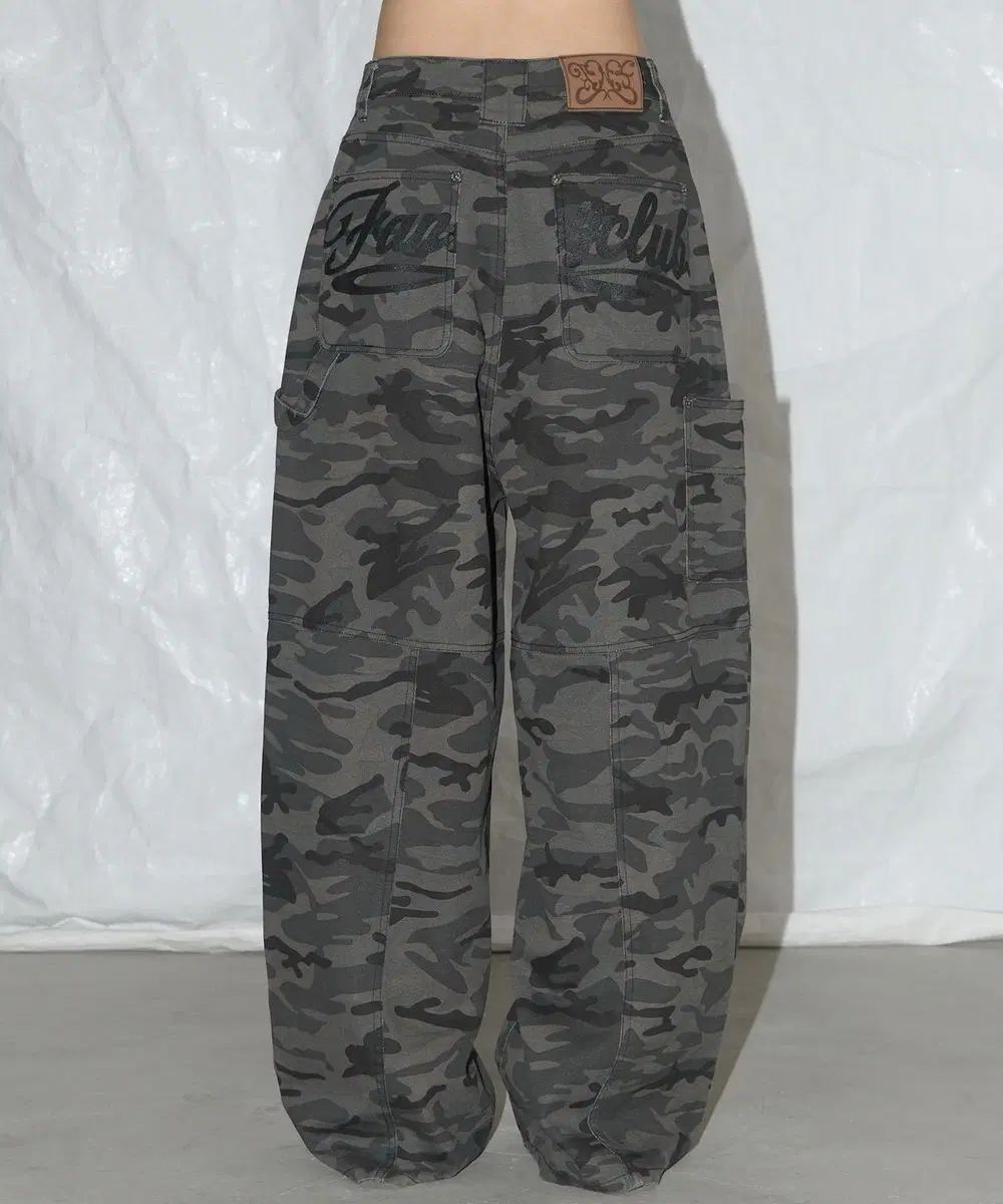 Fancyclub Carpenter Lettering Camo Denim Pants Size 2