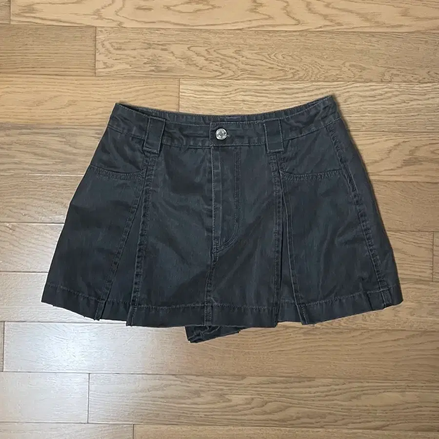 XS / 자라 ZARA 왁스드 스커트 팬츠 치마바지