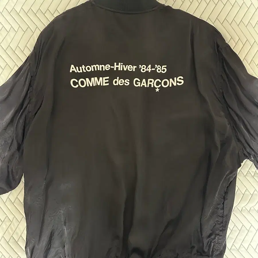 CDG '84-85 스태프 블루종 블랙