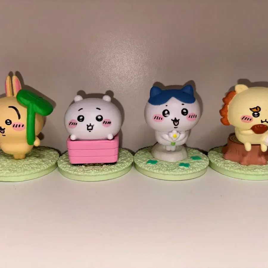 치이카와 피규어 세트 (치이카와, 우사기, 하치와레, 시사)