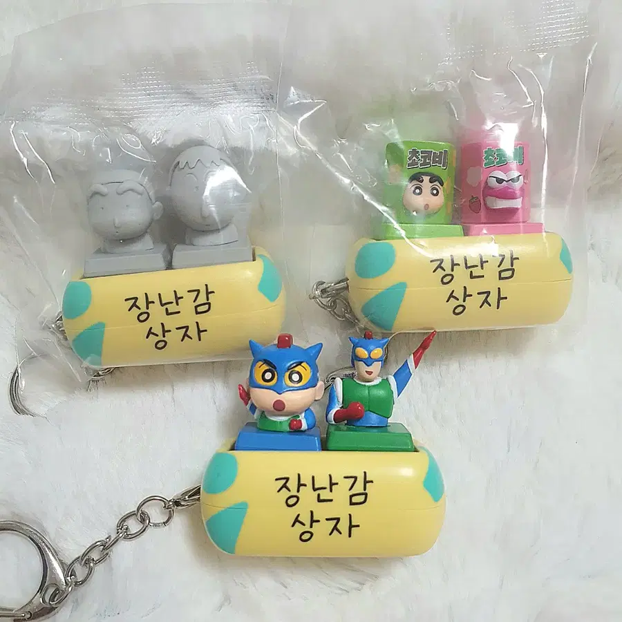 개당)짱구 장난감 랜덤 키캡 클리커_돌맹구짱구 액션가면