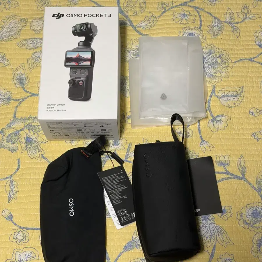 DJI 오즈모 포켓 4 크리에이터 콤보