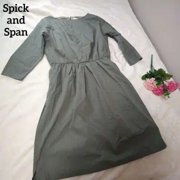 [ 오샤레 후와리 Spick and Span ] 카키 원피스