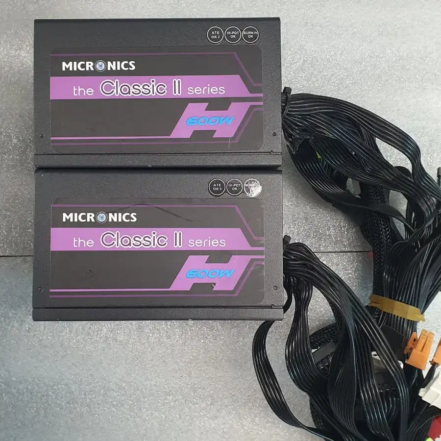 컴퓨터 파워 마이크로닉스 CLASSIC II 600W ( 구형 )