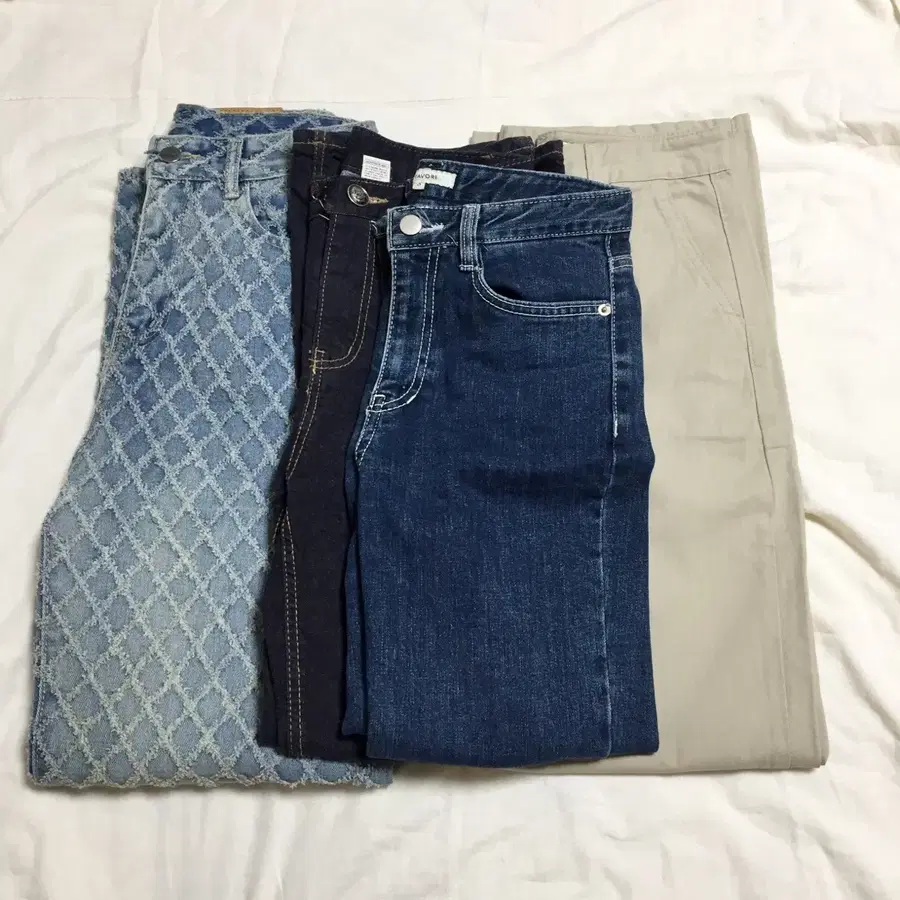 44사이즈 청바지 3벌