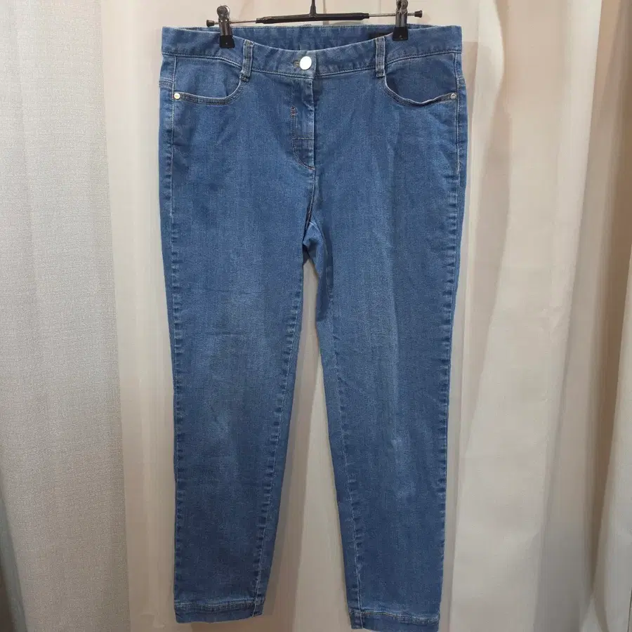 닥스 여성 데님 팬츠 블루