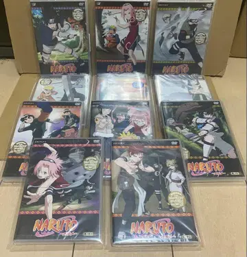미개봉 ] NARUTO DVD 11장 세트 전권 초회 생산 한정판 카드 부속