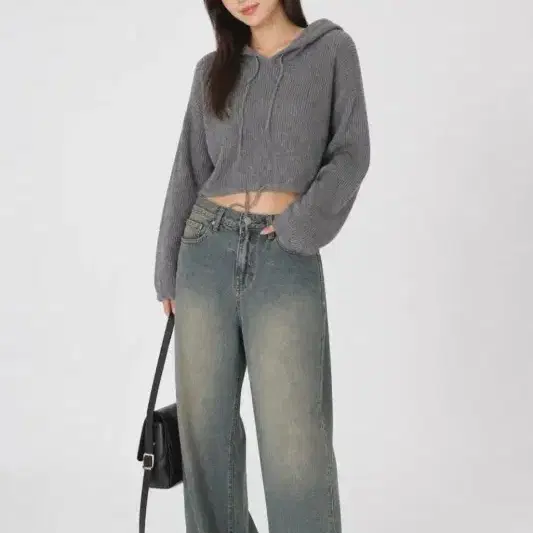 여F/이사베이 23FW 그레이 후드티 (사진참고)
