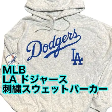 MLB LA 다저스 자수 후드 맨투맨 Dodgers 메이저 야구
