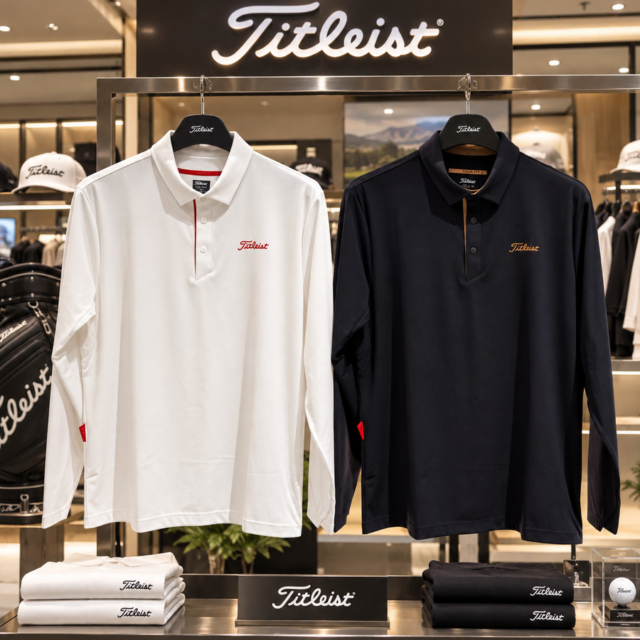 타이틀리스트 f/w 남성 카라티
