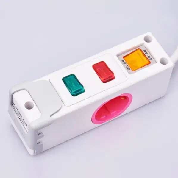 2구 USB 여행용 옆으로 멀티코드 3M