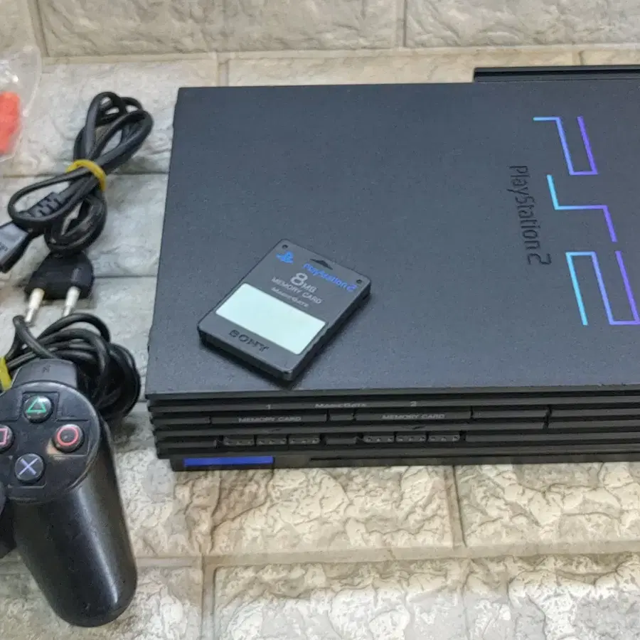 소니 ps2 한국정발 scph-50005번대 1인셋