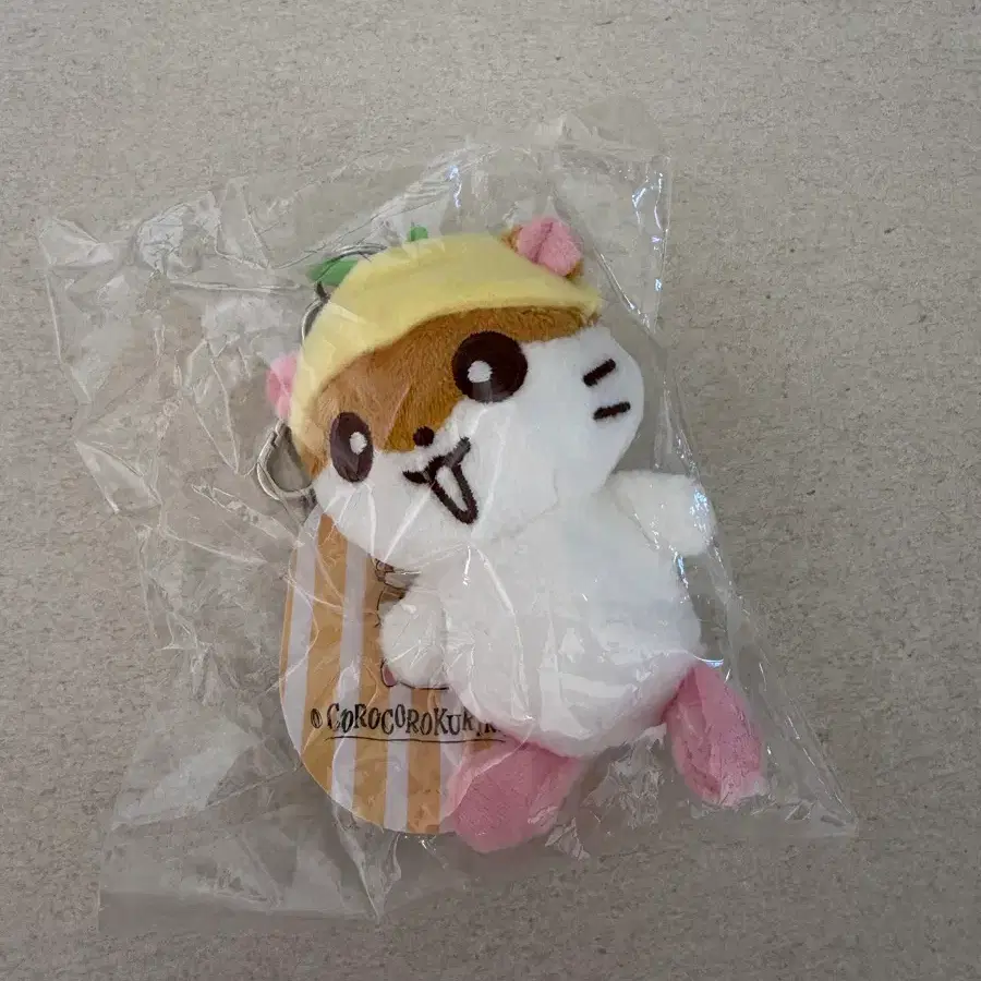 (미개봉새상품)산리오 코로코로쿠리링 햄스터 다람쥐 키링 인형