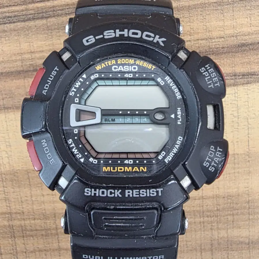 지샥 머드맨 G-9000 손목시계