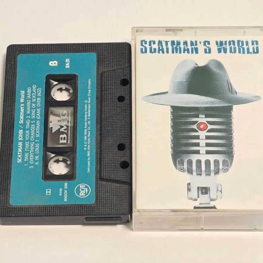 스캣맨 존 (Scatman John) - Scatman's World 카세트 테이프