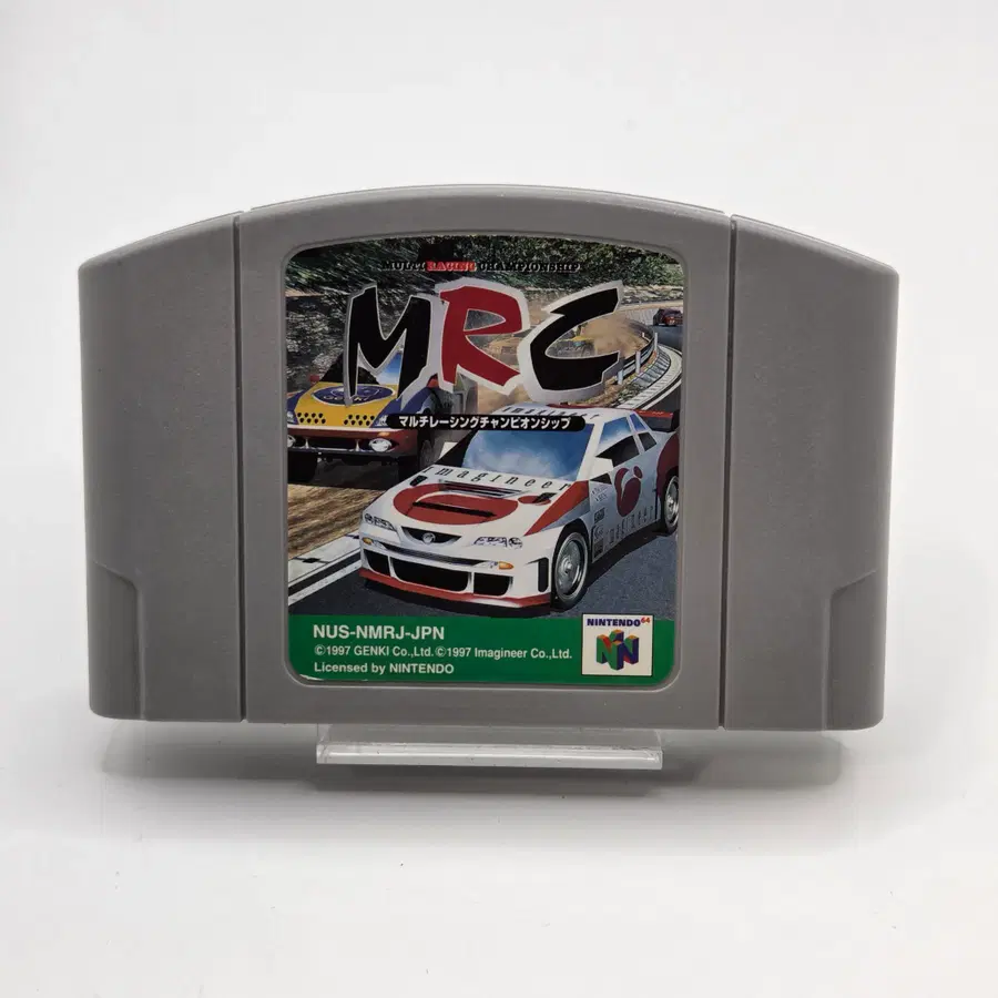 [일판] N64 MRC 멀티 레이싱 챔피온쉽 일본판 닌텐도 64 중고 타이틀 게임 (A602)