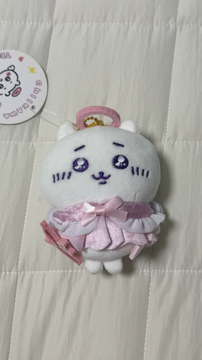 Chiikawa Angel Mascot Keyring