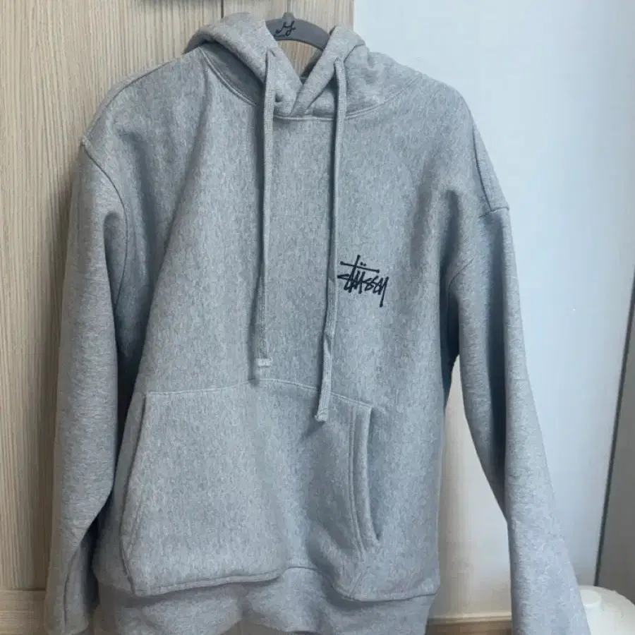 스투시 기모 후드 S