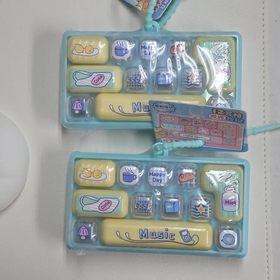 LED 대왕 키캡 키링
