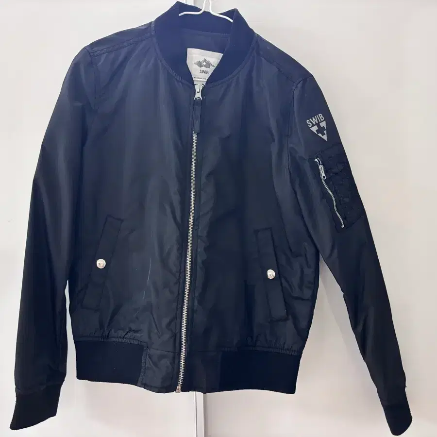 SWIB 블랙 블루종 자켓 XS