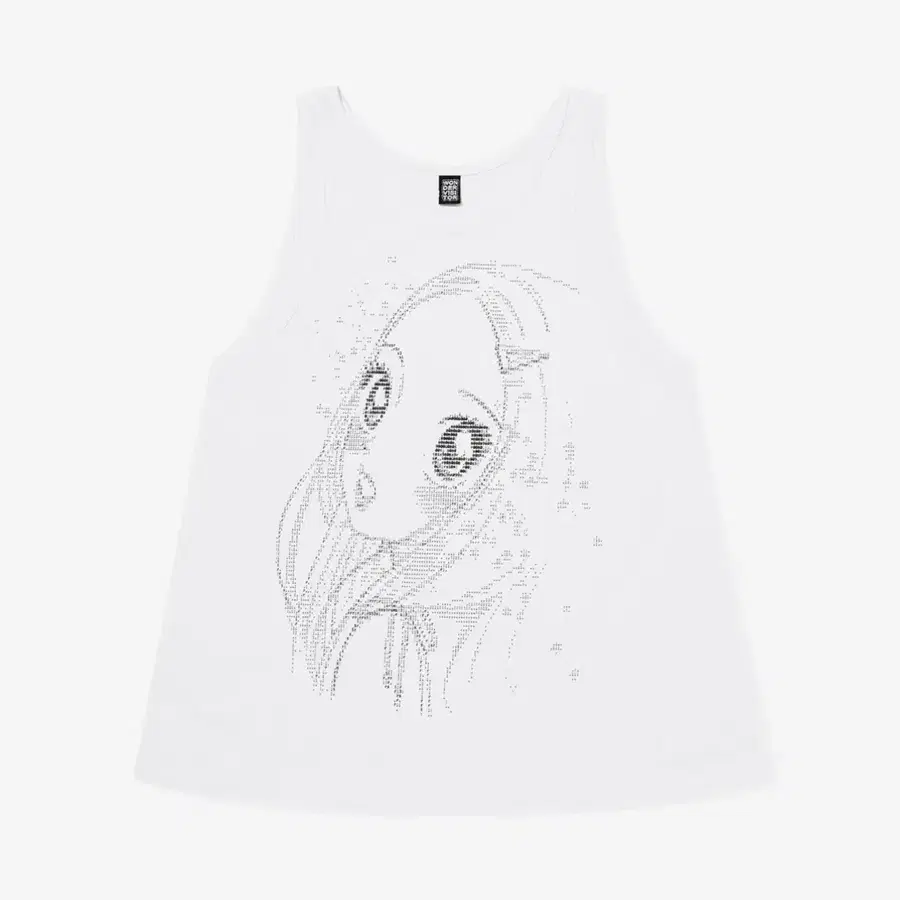 원더비지터 Ascii Heesu loose Sleeveless 희수 슬리브리스