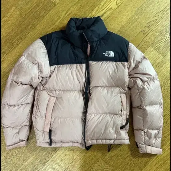 눕시 핑크 숏패딩(s)