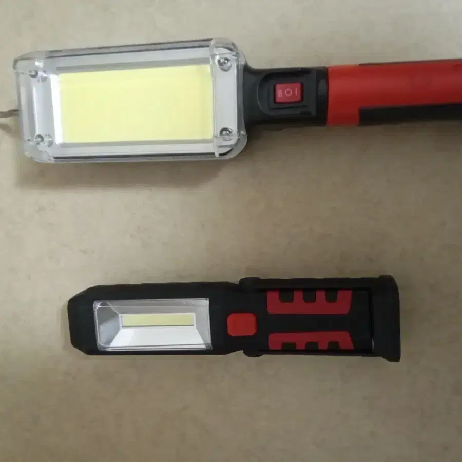 작업등 2개 세트 COB LED 자석 고리형