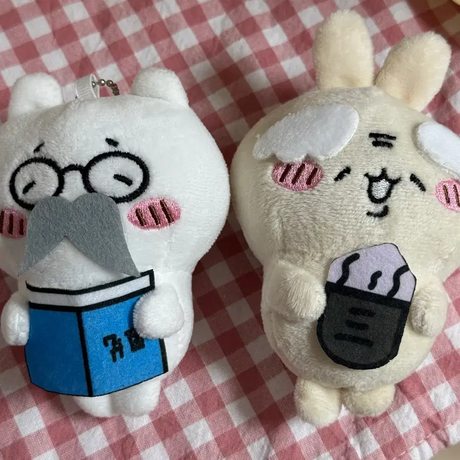 먼작귀 치이카와 할아버지 키링 치이카와 우사기 인형 키링