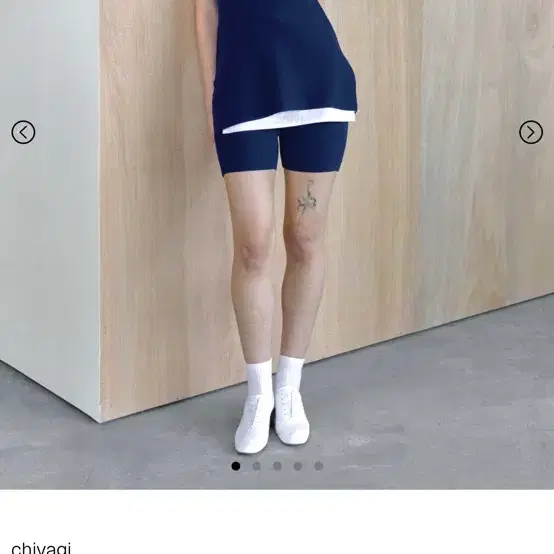 chiyagi 키야기 Dona Knit Pants - marine