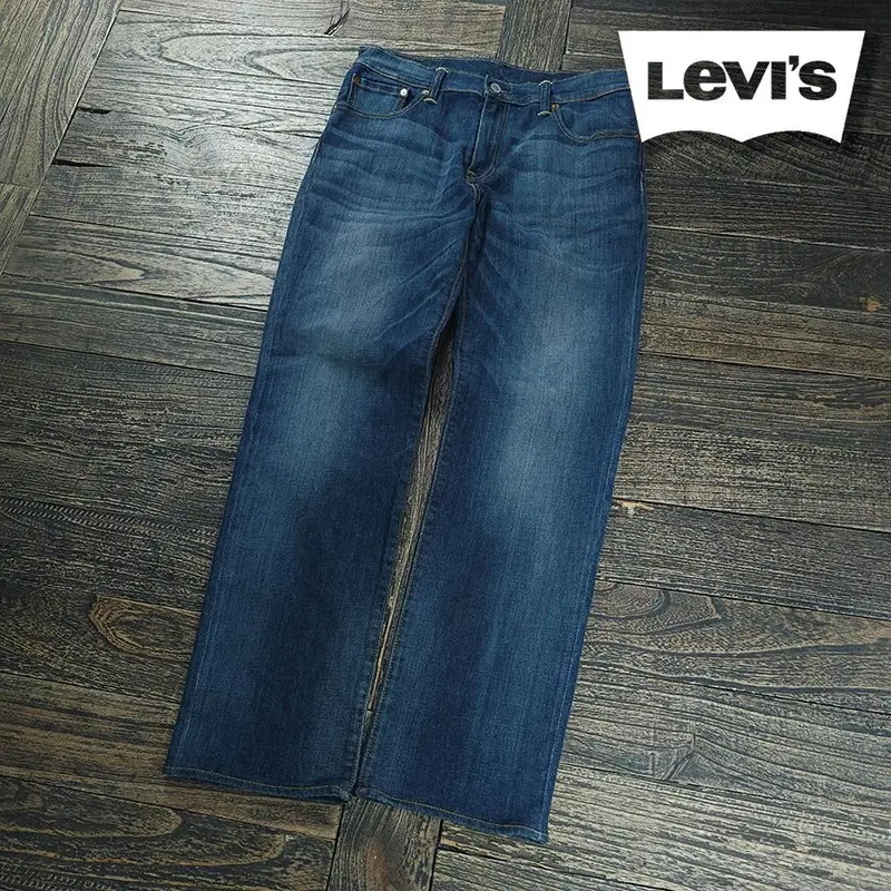 [LEVI'S] <br>리바이스 502 레귤러 테이퍼드 데님 팬츠 청바지 M23231 <br>SIZE : 표기 32 인치